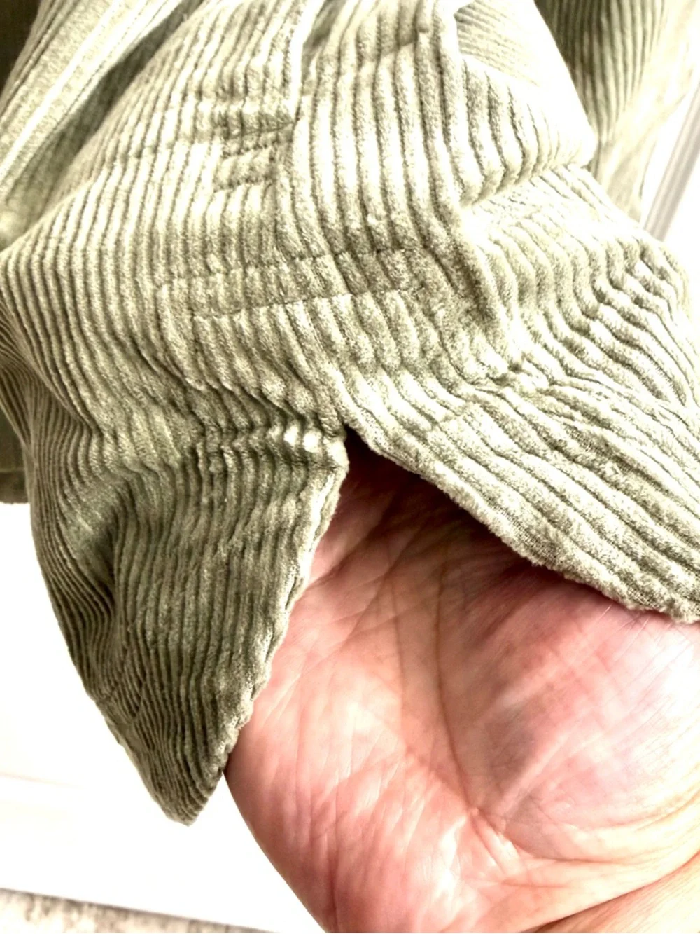 Matty M Olive Corduroy Shirt Jacket - Picture 5 of 7